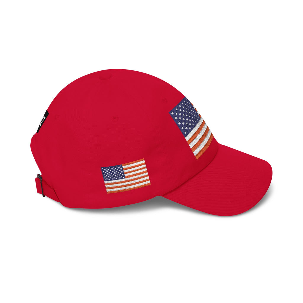 Embroidered American Flag Dad Cap — Patriotic Classic Baseball Hat