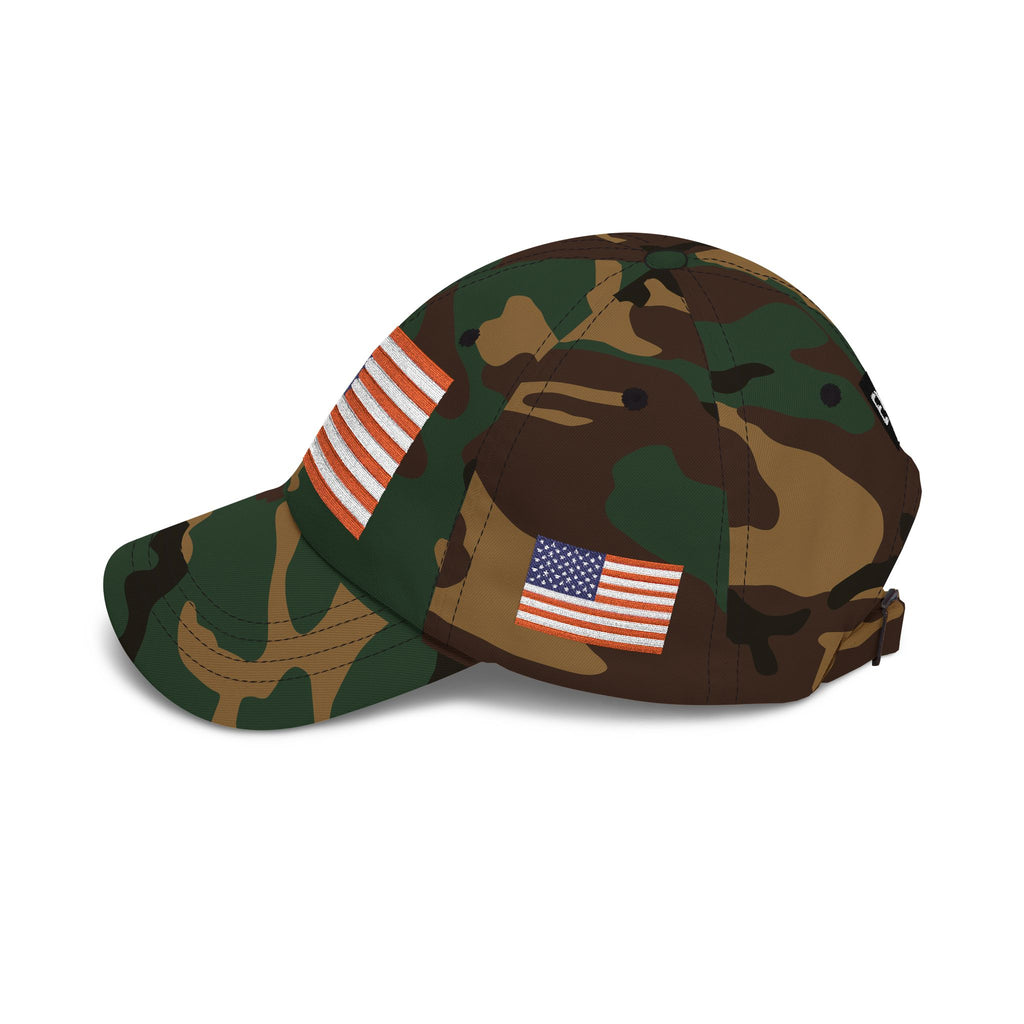 Embroidered American Flag Dad Cap — Patriotic Classic Baseball Hat