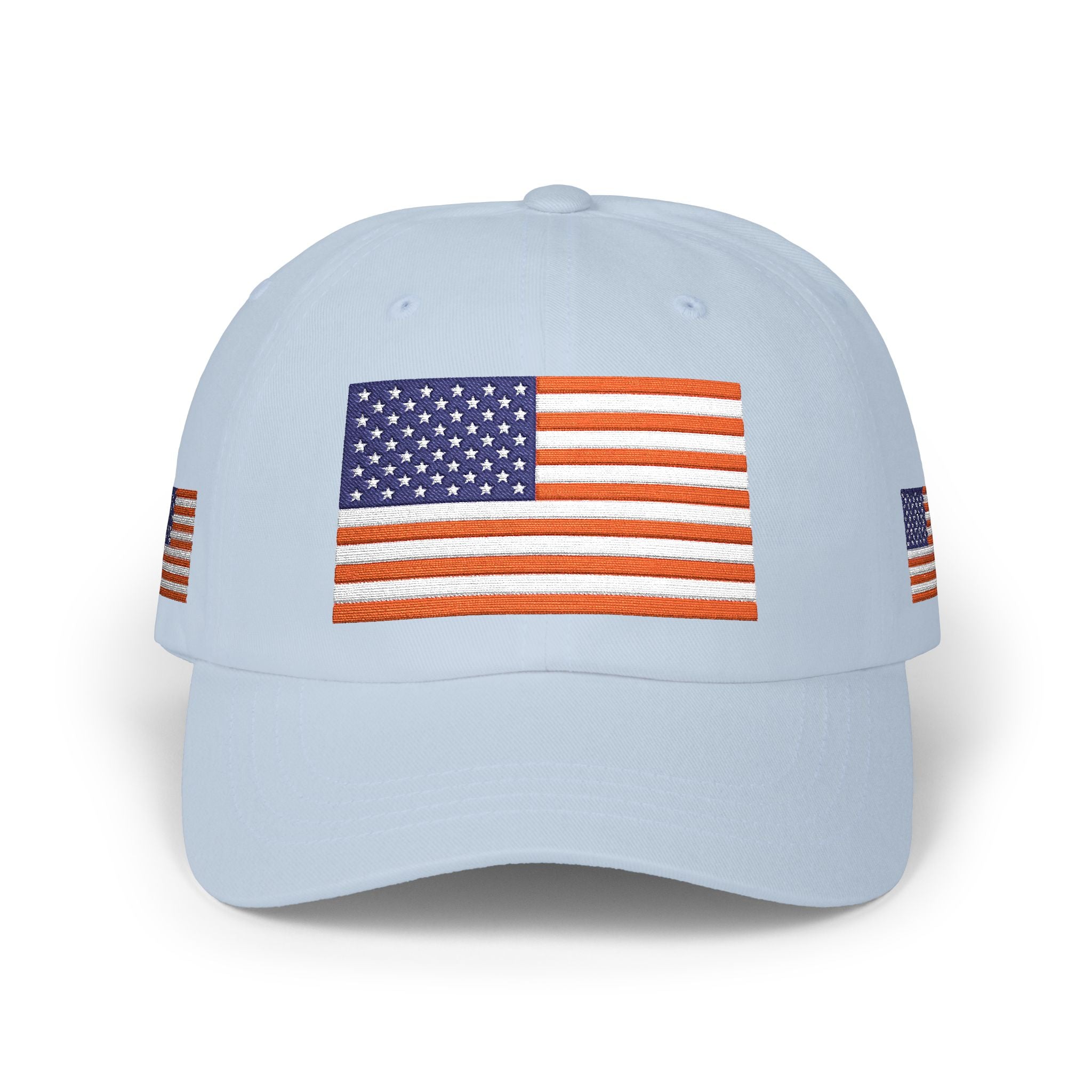 Embroidered American Flag Dad Cap — Patriotic Classic Baseball Hat