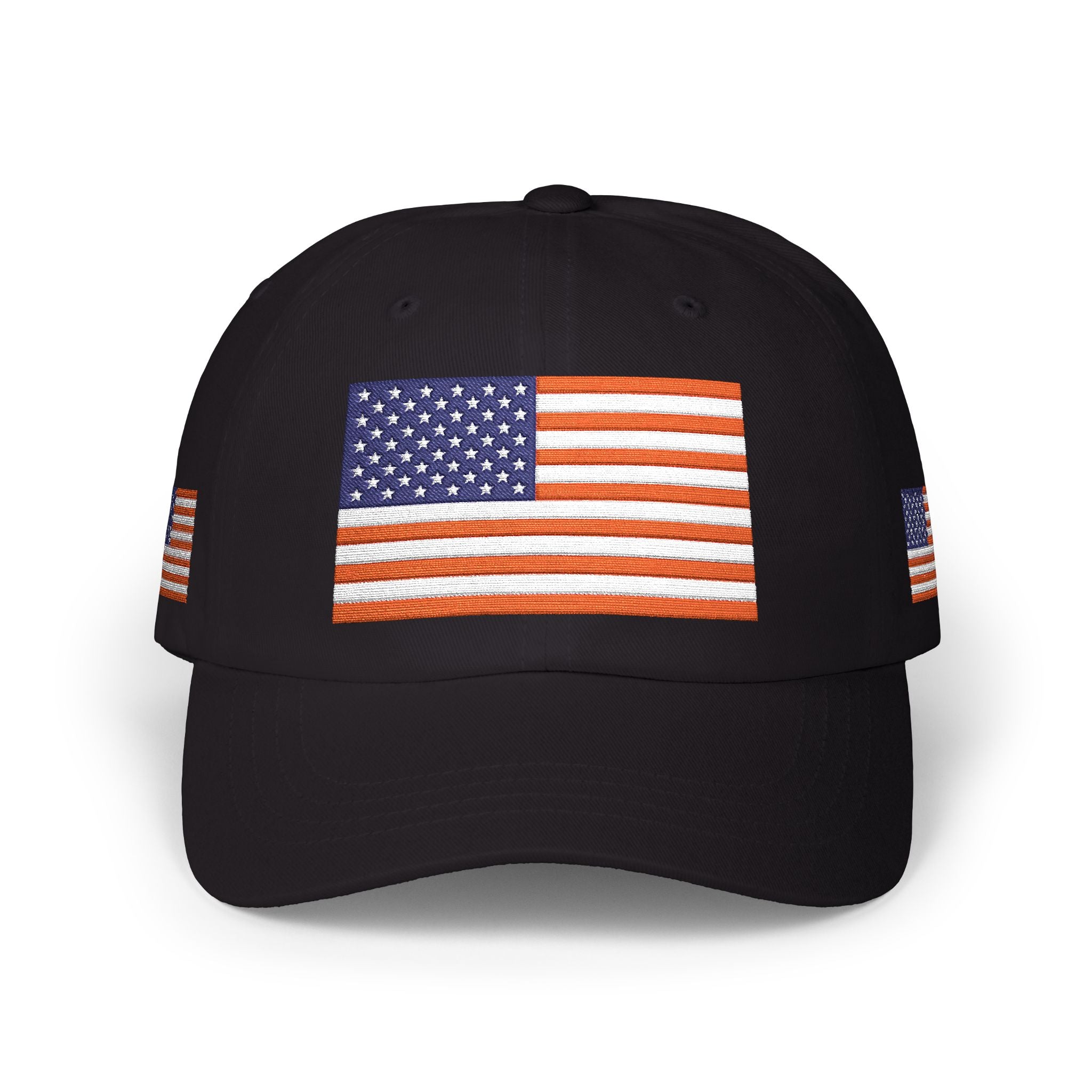 Embroidered American Flag Dad Cap — Patriotic Classic Baseball Hat