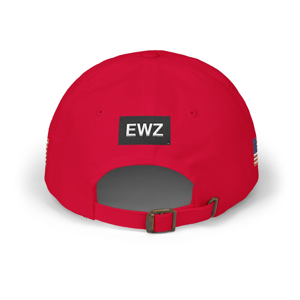 Embroidered American Flag Dad Cap — Patriotic Classic Baseball Hat