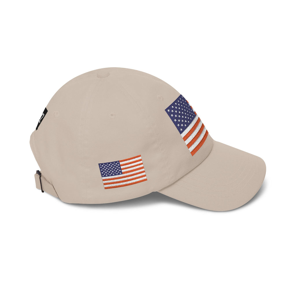 Embroidered American Flag Dad Cap — Patriotic Classic Baseball Hat