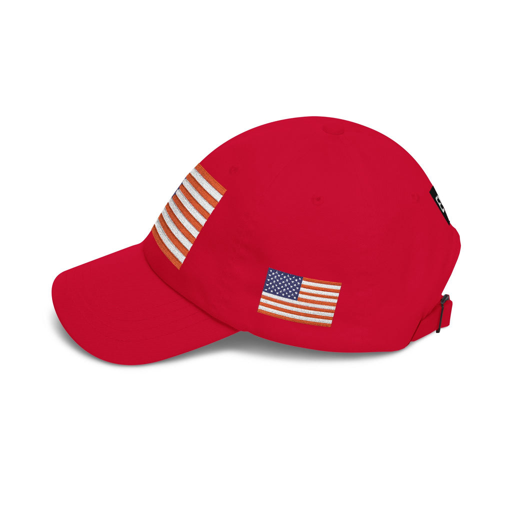 Embroidered American Flag Dad Cap — Patriotic Classic Baseball Hat