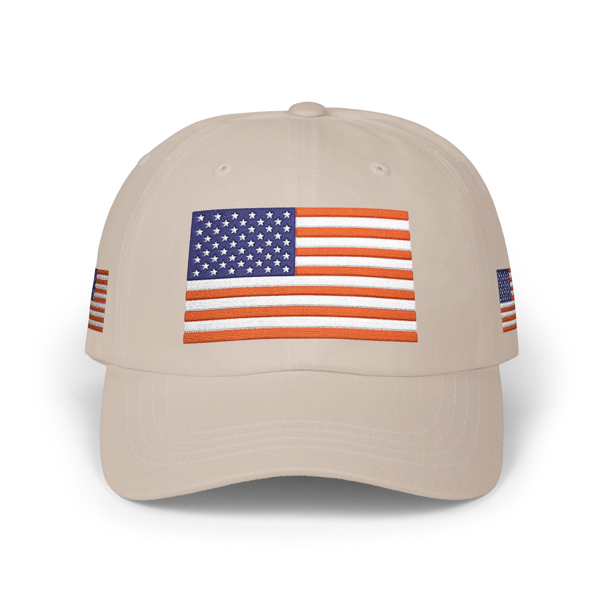 Embroidered American Flag Dad Cap — Patriotic Classic Baseball Hat