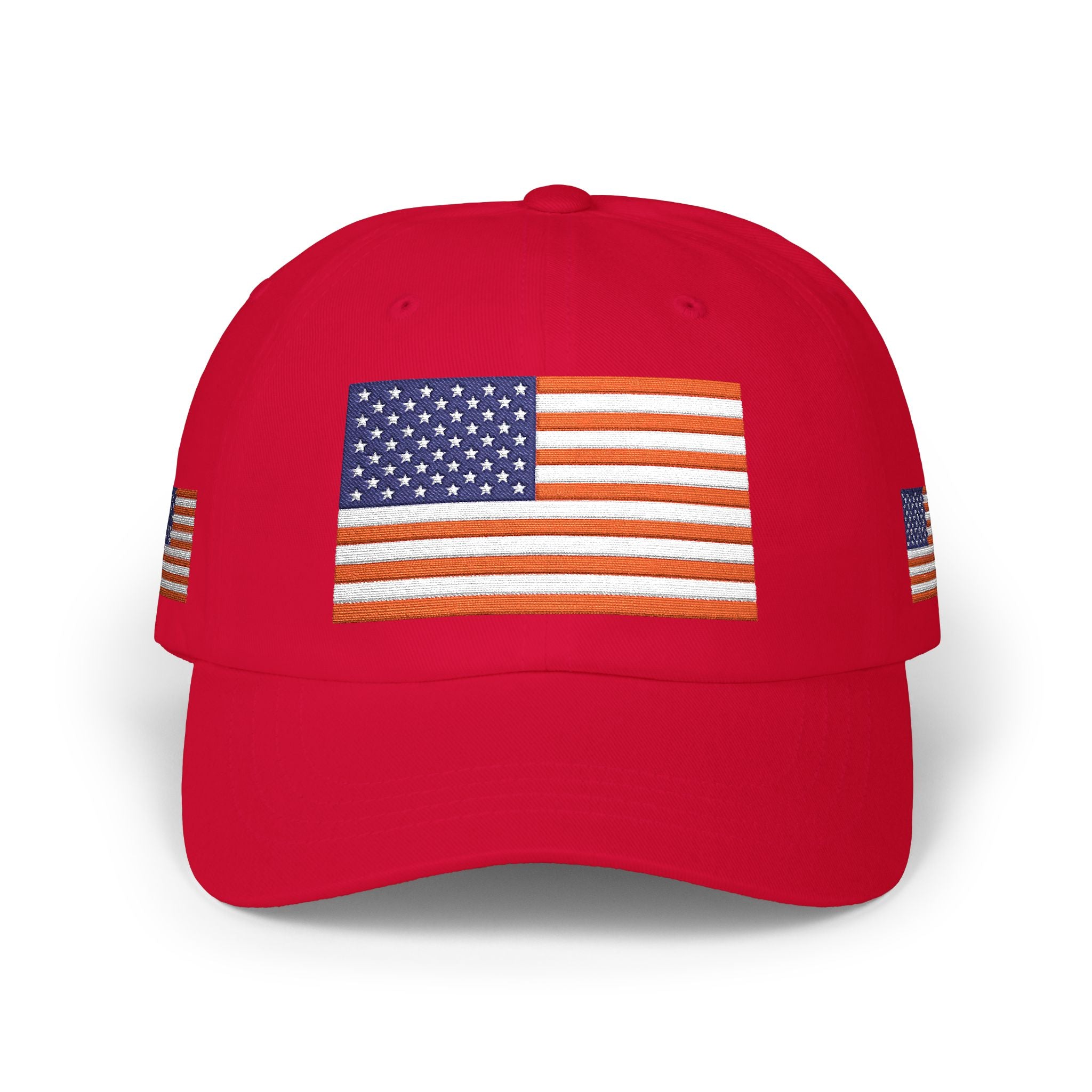 Embroidered American Flag Dad Cap — Patriotic Classic Baseball Hat