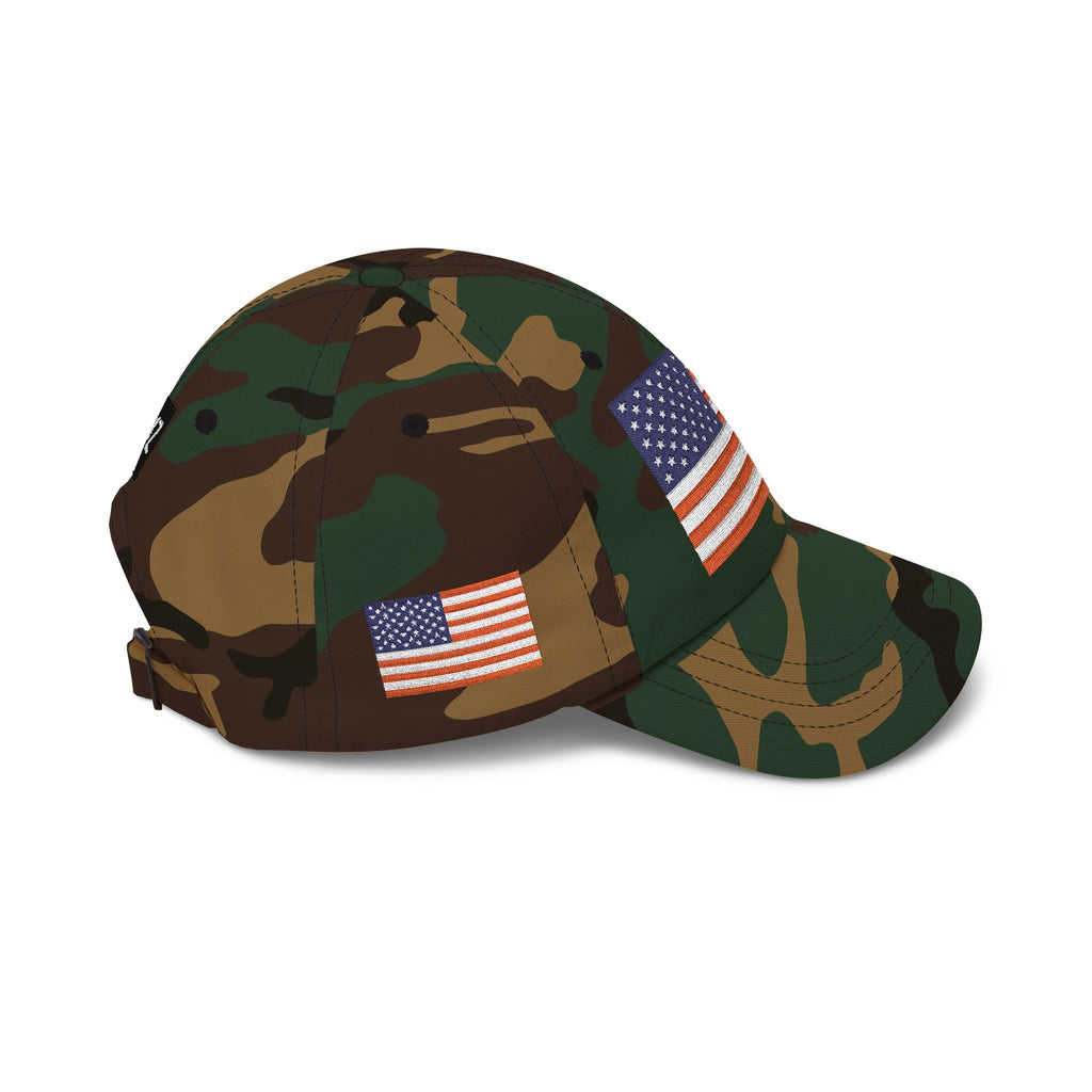 Embroidered American Flag Dad Cap — Patriotic Classic Baseball Hat