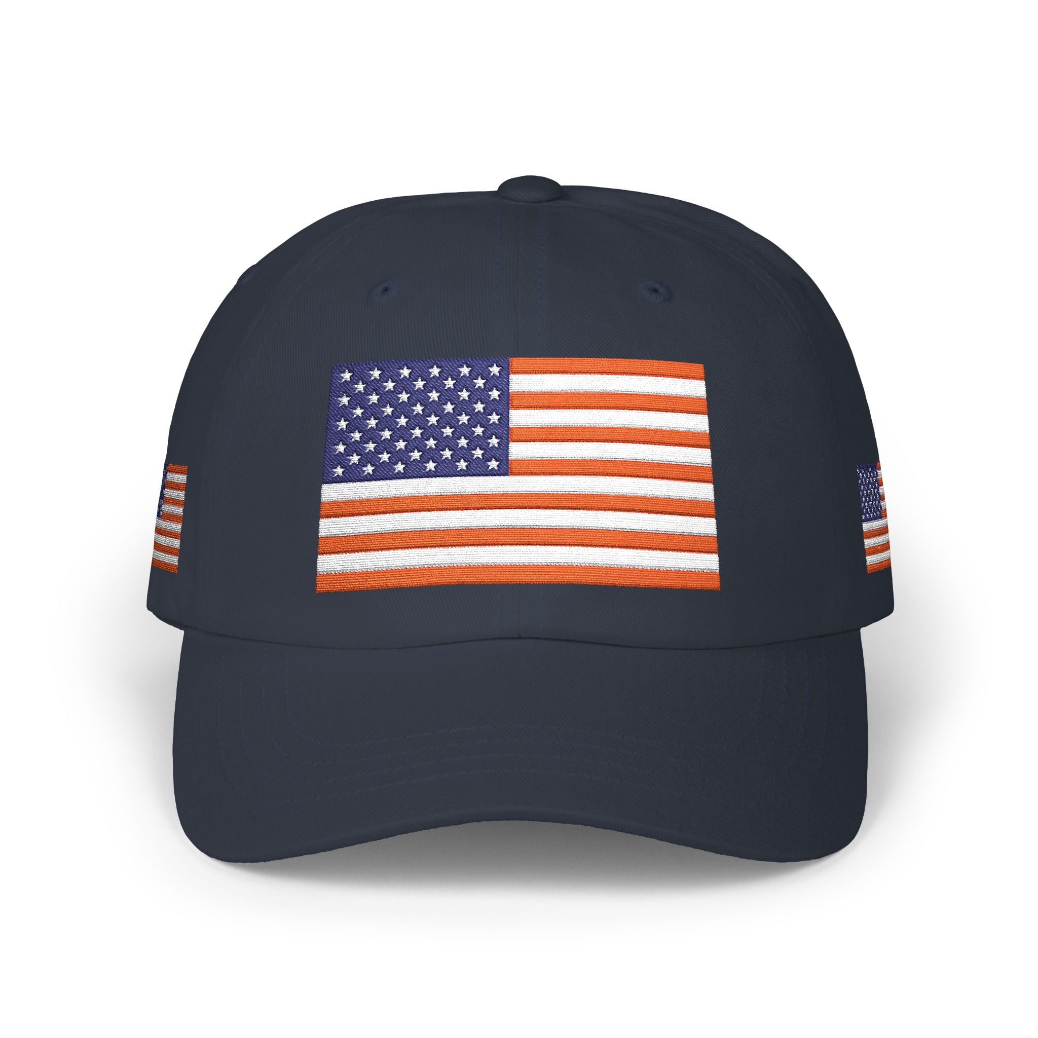 Embroidered American Flag Dad Cap — Patriotic Classic Baseball Hat